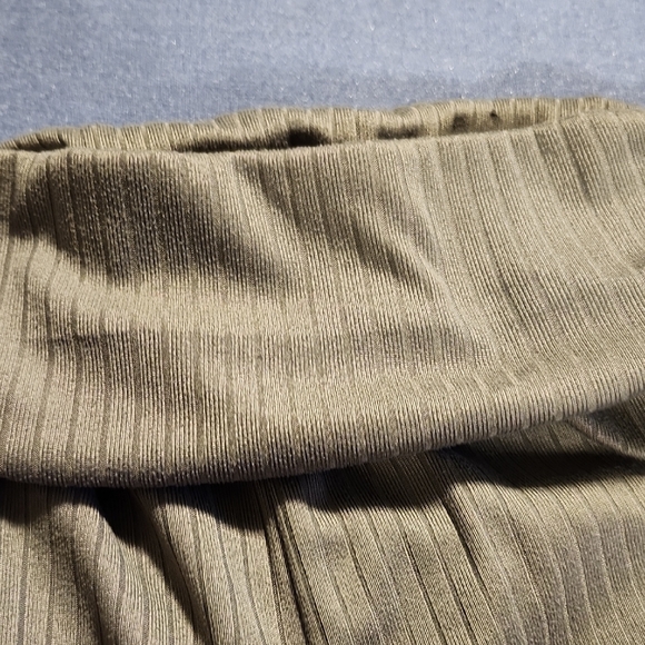 George Women's Ribbed Wide-Leg Pants - Picture 3 of 7